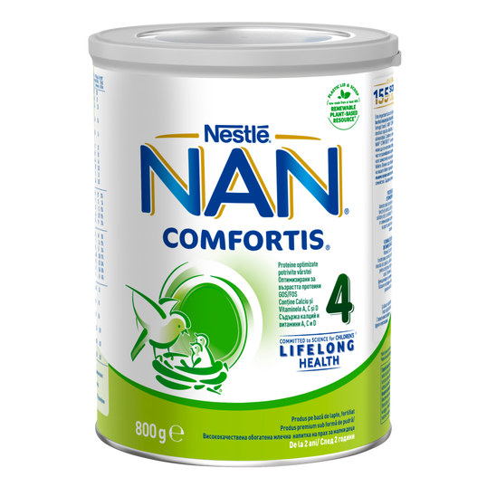 Lapte praf Nan 4 Comfortis +2 ani, 800g, Nestle