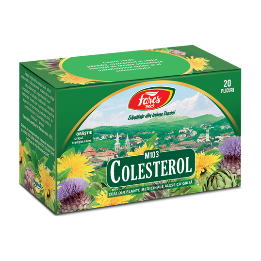 Ceai Colesterol, 20 plicuri, Fares