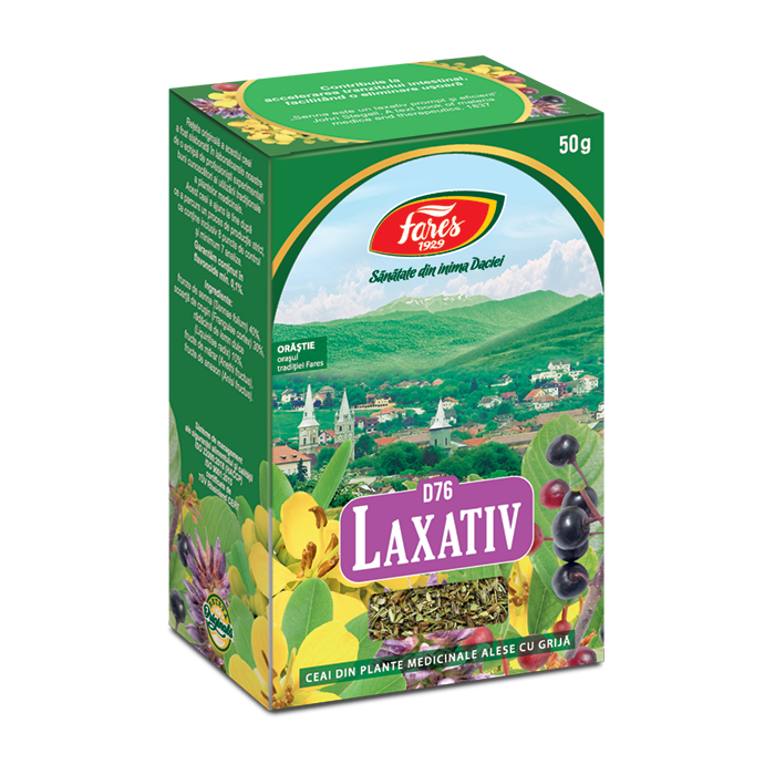 Ceai Laxativ, 50g, Fares