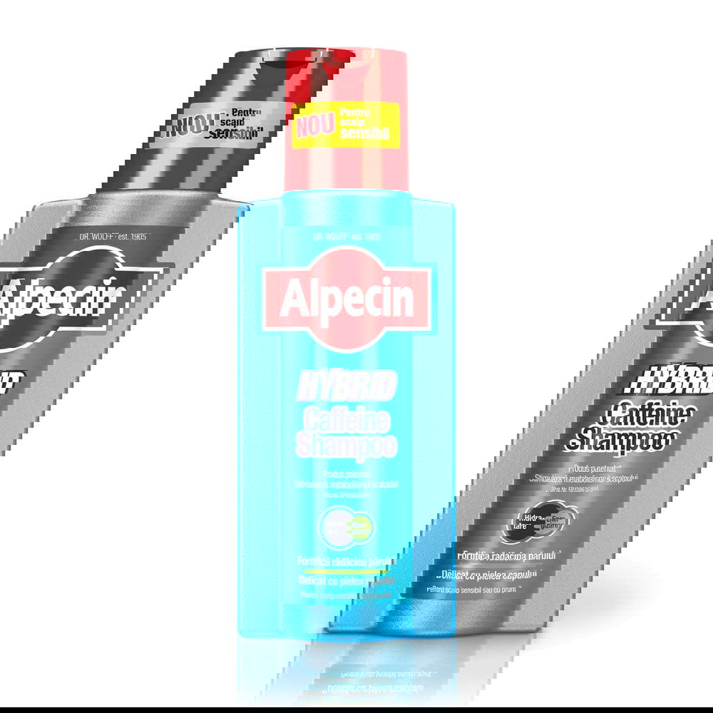Sampon pentru scalp sensibil cu prurit Hybrid, 200ml, Alpecin