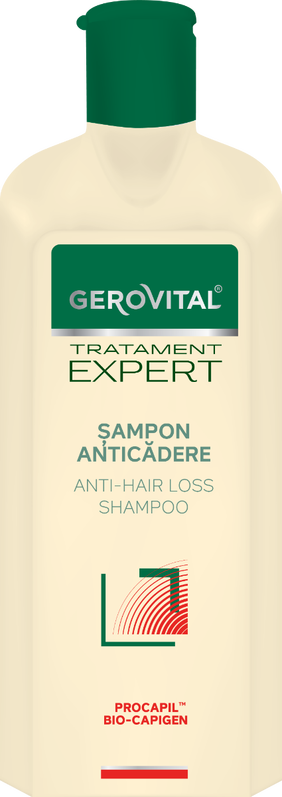 Sampon anticaderea parului Tratament Expert, 250ml, Gerovital