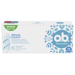 Absorbante ProComfort Super Plus, 16 bucati, O.B.