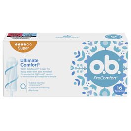 Tampoane Pro Comfort Super, 16 bucati, Johnson&Johnson