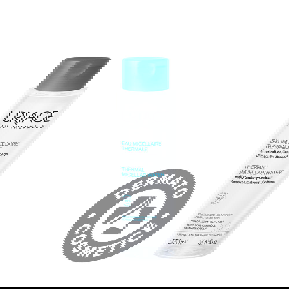 Apa termala micelara pentru ten uscat, 250 ml, Uriage