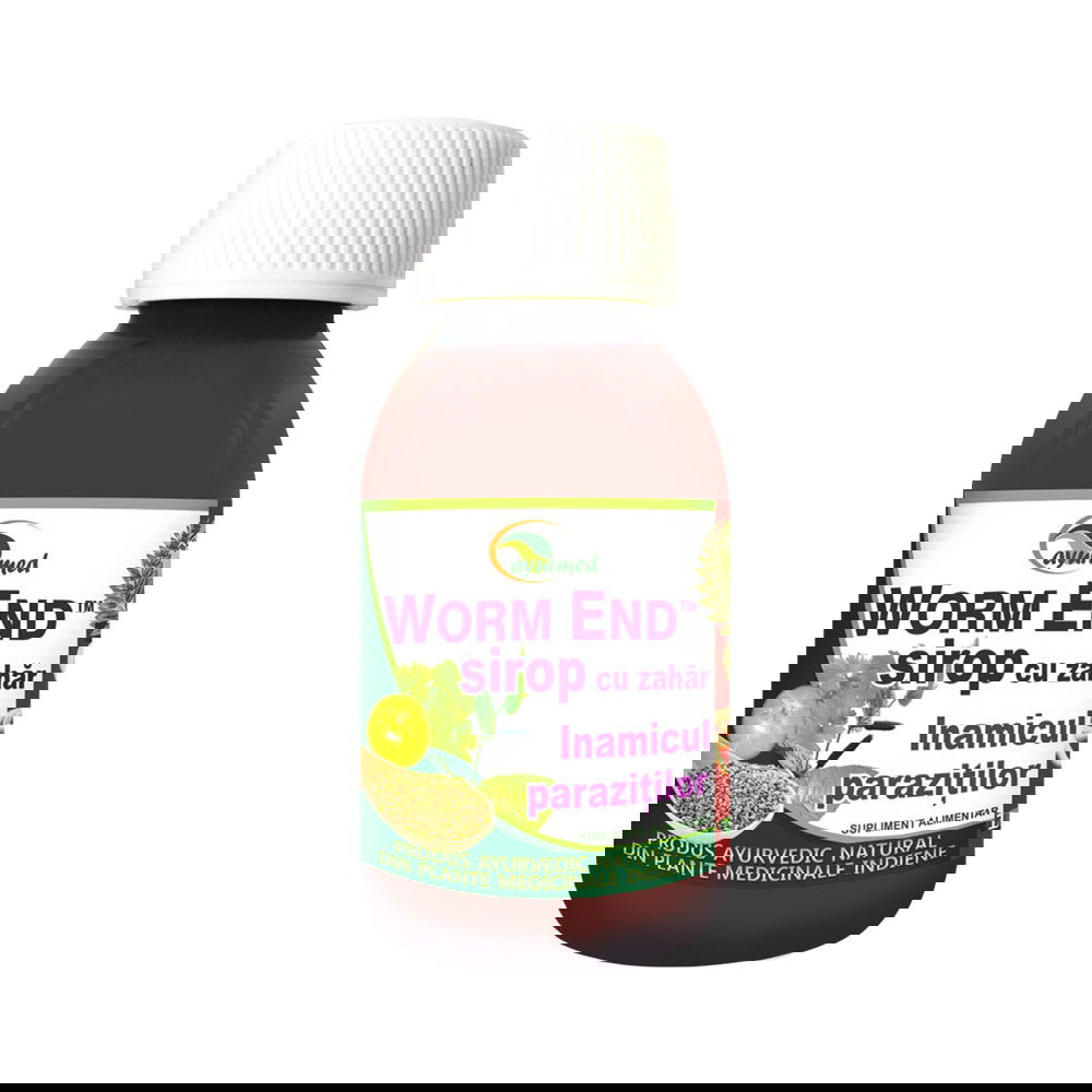 Sirop Worm End, 100ml, Ayurmed