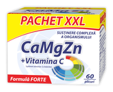 CaMgZn + Vitamina C, 60 plicuri, Zdrovit
