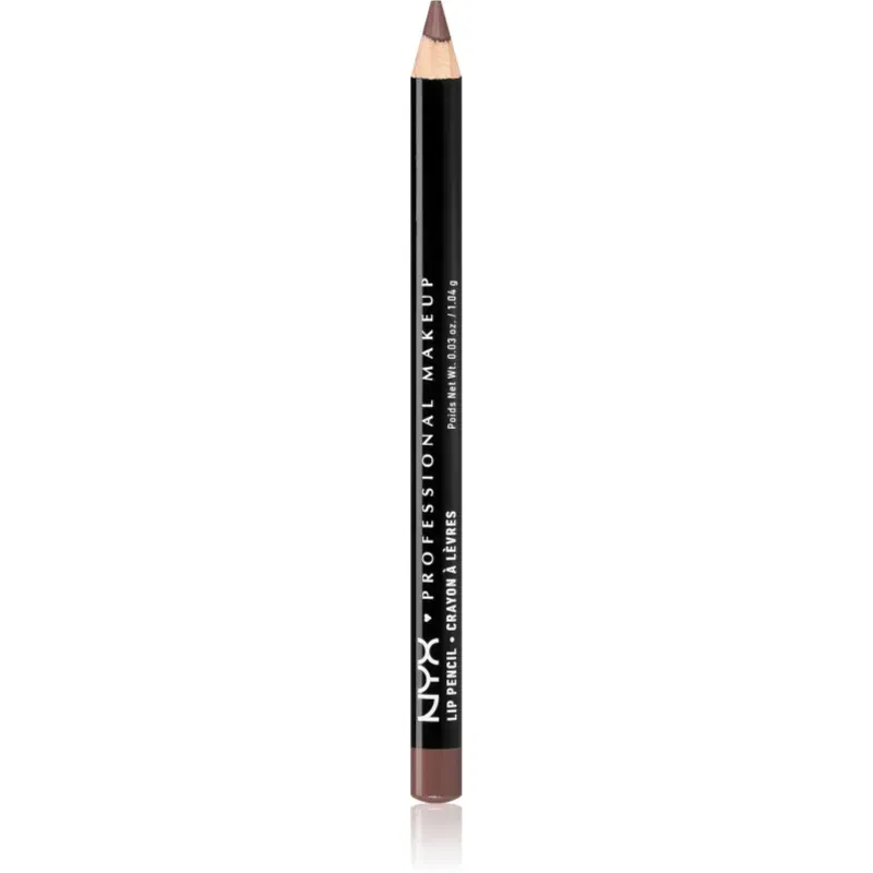 NYX Professional Makeup Slim Lip Pencil creion de buze cu trasare precisă culoare Nude Truffle 1 g
