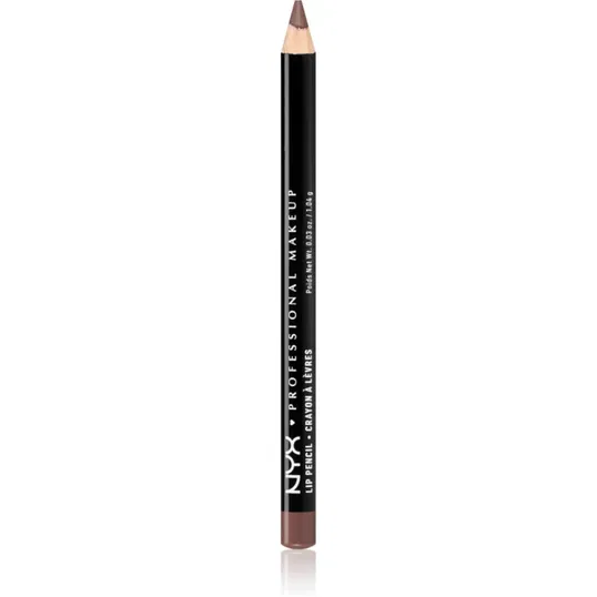 NYX Professional Makeup Slim Lip Pencil creion de buze cu trasare precisă culoare Nude Truffle 1 g