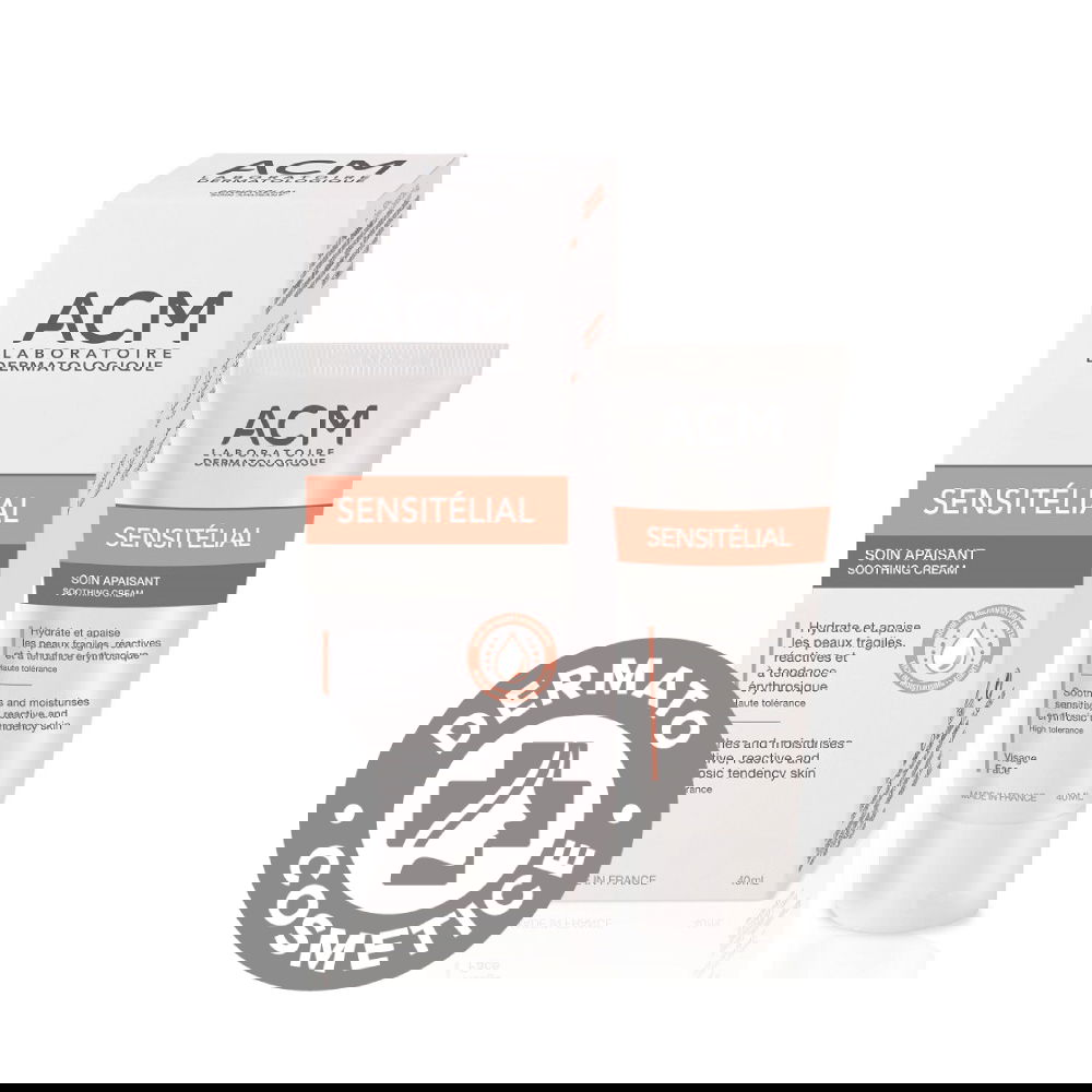 Crema calmanta Sensitelial, 40 ml, ACM