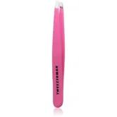 Tweezerman Studio Collection pensete cu varfurile tesite Pink 1 buc