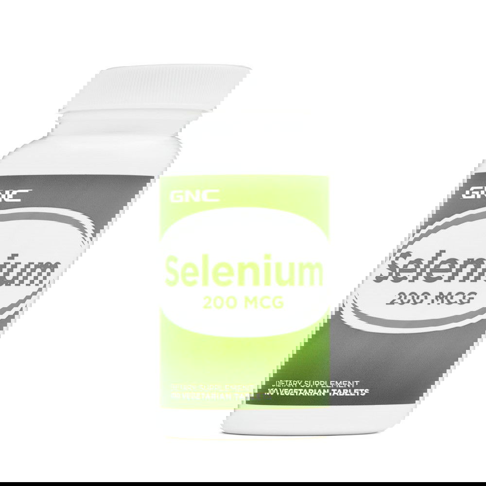 Seleniu 200 mcg, 100 tablete, GNC