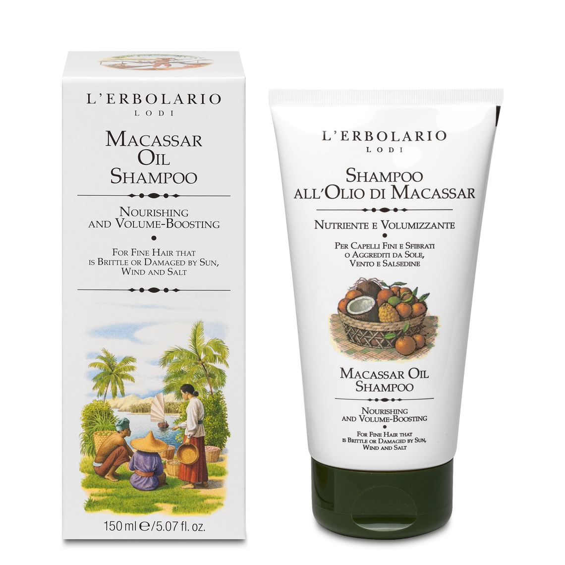 L'Erbolario Sampon Macassar, 150ml