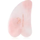 Crystallove Rose Quartz Gua Sha accesoriu de masaj 1 buc