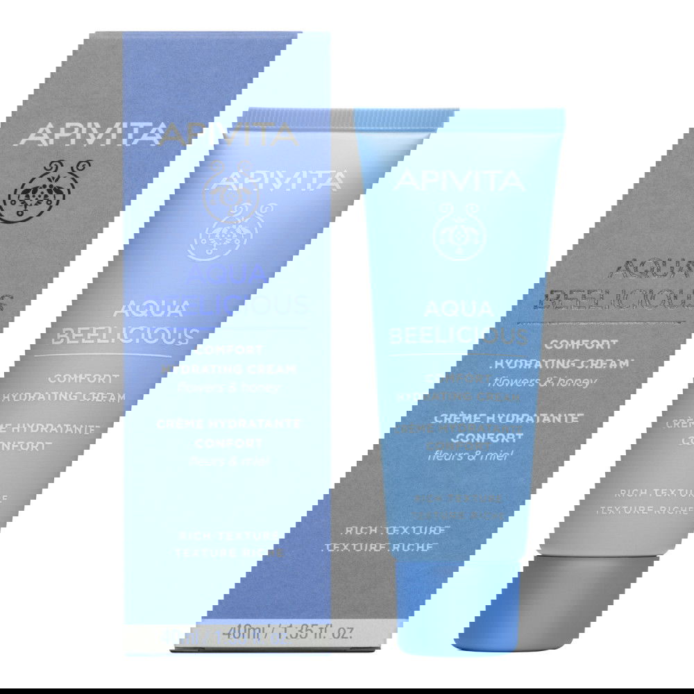 Apivita Aquabeelicious Crema de zi cu textura densa, 40ml