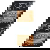 Apivita Express Beauty Masca faciala exfolianta din extract de caisa, 2x8ml