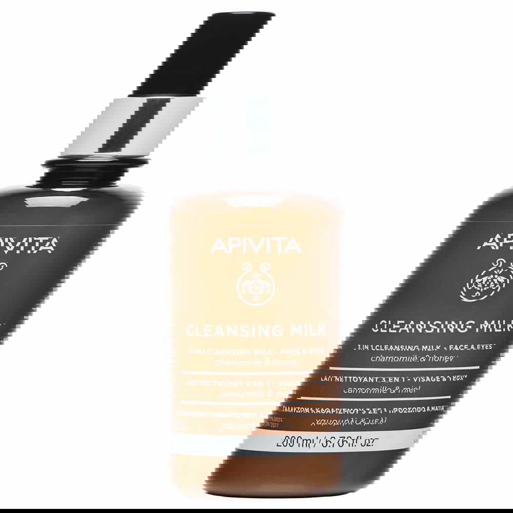 Apivita Lapte demachiant 3 in 1, 200ml