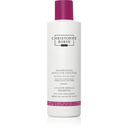 Christophe Robin Color Shield Shampoo with Camu-Camu Berries sampon hranitor pentru par vopsit sau suvitat 250 ml