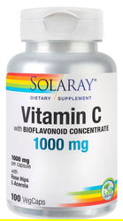 Solaray Vitamina C 1000mg, 100 capsule, Secom