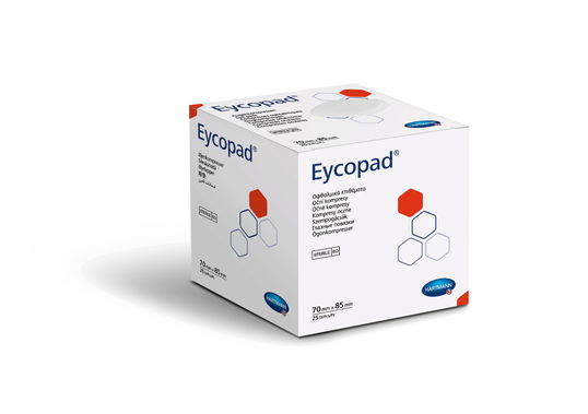 Comprese sterile oculare, 8.5 x 7 cm, 25 buc, Eycopad
