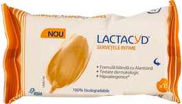 Servetele intime, 15 bucati, Lactacyd 