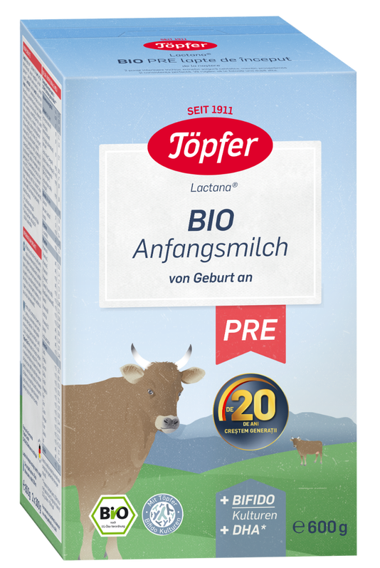 Formula lapte praf Lactana Pre Bio +0 luni, 600g, Topfer