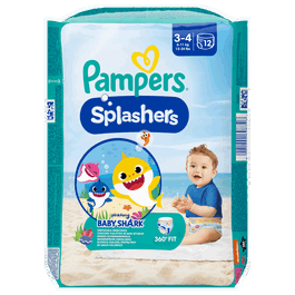 Scutece chilotel pentru apa, Marimea3, 6-11kg, 12bucati, Pampers
