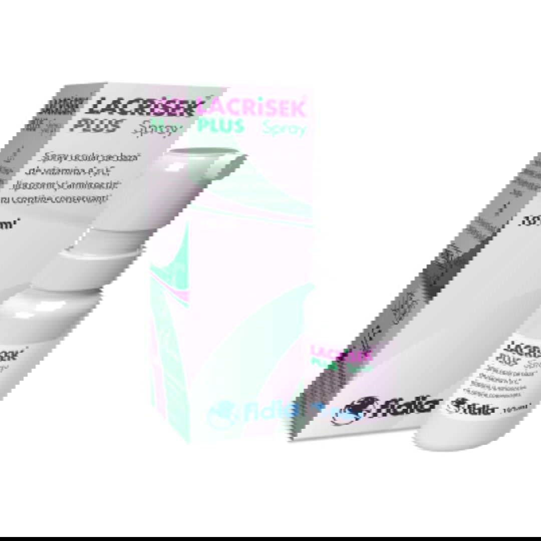 Lacrisek Plus Ocular Spray, 10ml, Fidia