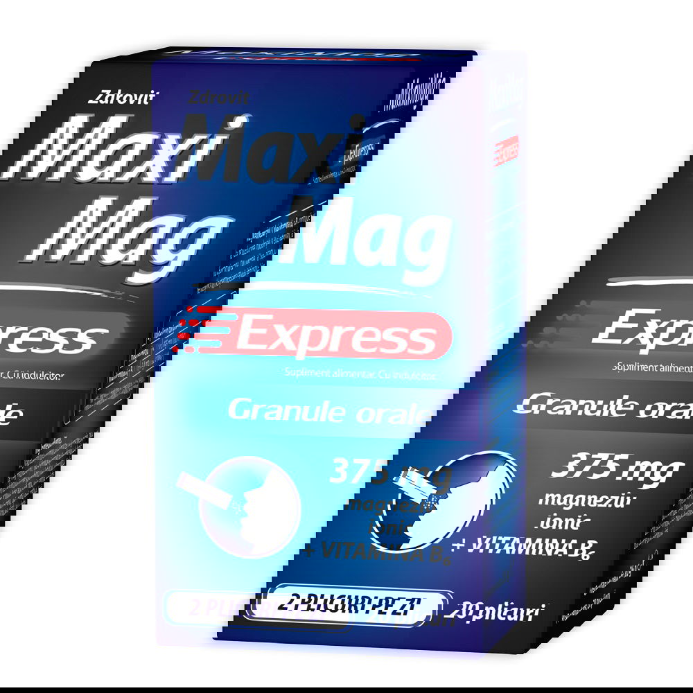 Maximag Express, 20 plicuri, Zdrovit