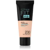 MAYBELLINE NEW YORK Fit Me! Matte+Poreless machiaj mat pentru piele normală și grasă culoare 230 Natural Buff 30 ml