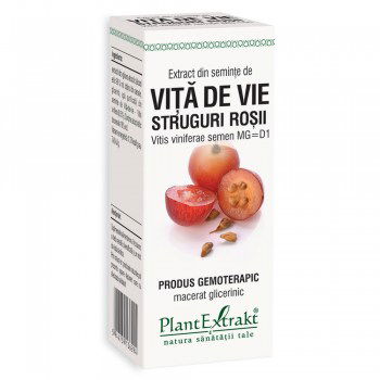 Extract din seminte de vita-de-vie, 50ml, PlantExtrakt