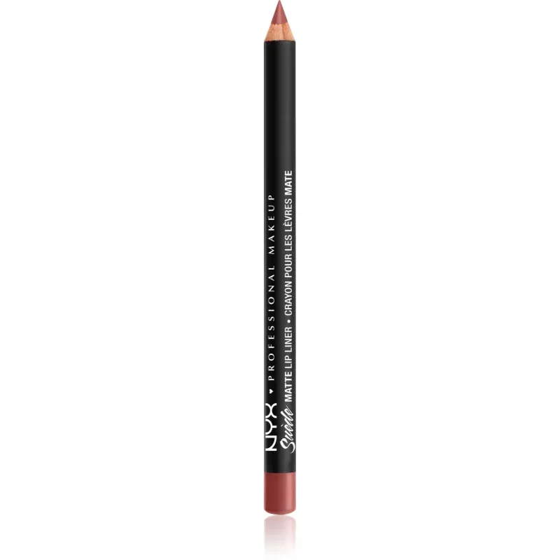 NYX Professional Makeup Suede Matte Lip Liner dermatograf mat de buze culoare 31 Cannes 1 g