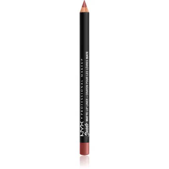 NYX Professional Makeup Suede Matte Lip Liner dermatograf mat de buze culoare 31 Cannes 1 g