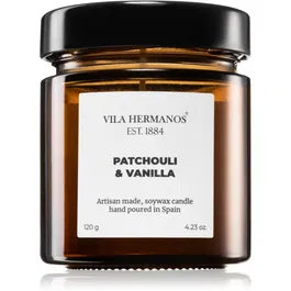 Vila Hermanos Apothecary Patchouli & Vanilla lumânare parfumată 120 g
