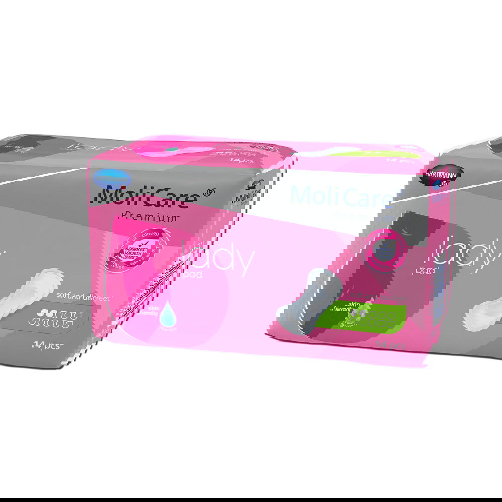 Tampoane MoliCare Premium lady pad 2 picaturi, 14 bucati, Hartmann
