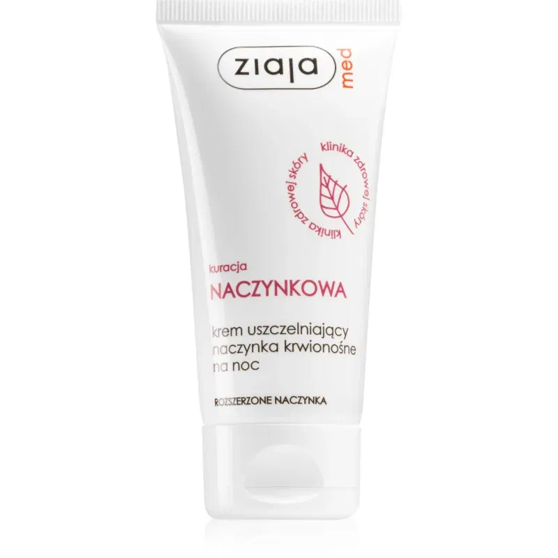 Ziaja Med Capillary Care crema de noapte de restaurare pentru a preveni formarea de noi capilare extinse 50 ml