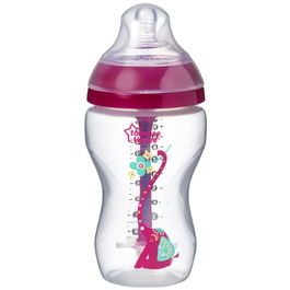Biberon Advanced cu Sistem de Ventilatie Roz, 340ml, Tommee Tippee
