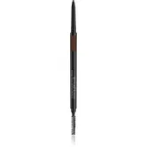 Smashbox Brow Tech Matte Pencil creion pentru sprancene cu pensula culoare Brunette 0.09 g