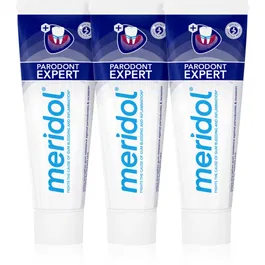 Meridol Parodont Expert Pata de dinti impotriva sangerarilor gingivale si a parodontiteti. 3x75 ml