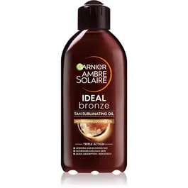 Garnier Ambre Solaire Ideal Bronze ulei pentru îngrijire și bronzare SPF 2 200 ml