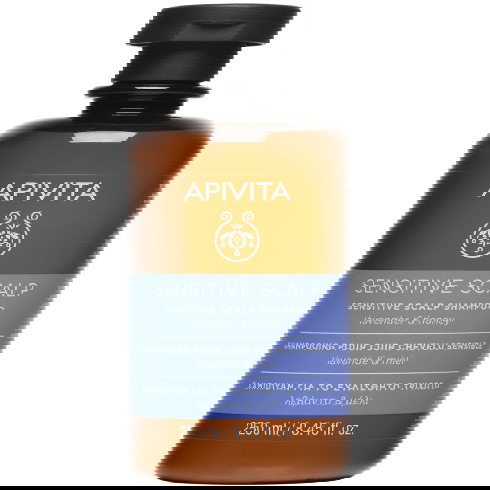 Apivita Sampon pentru scalp sensibil, 250ml