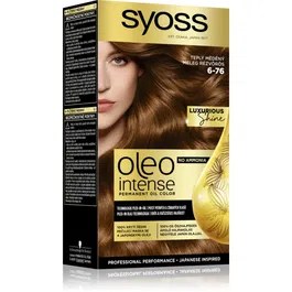 Syoss Oleo Intense Culoare permanenta pentru par cu ulei culoare 6-76 Warm Copper 1 buc