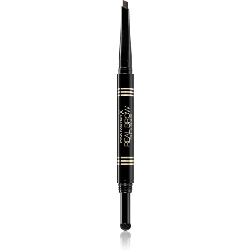 Max Factor Real Brow Fill & Shape creion pentru sprancene culoare 04 Deep Brown 0.6 g