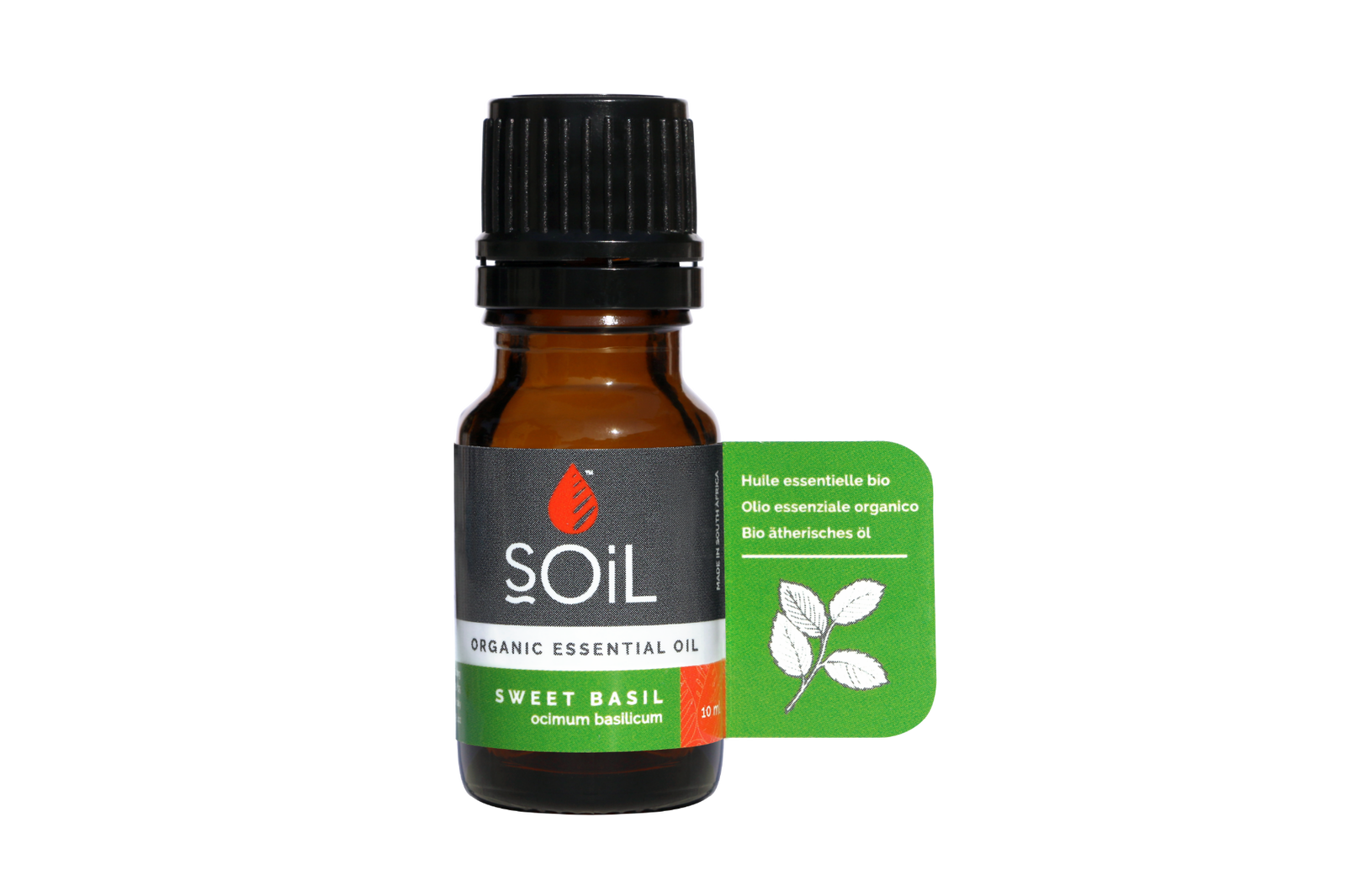 Ulei esential Basil- Busuioc 100% Organic, 10ml, Soil