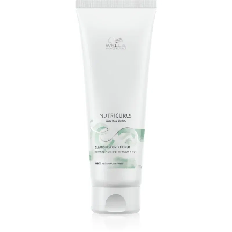 Wella Professionals Nutricurls Waves & Curls Balsam de curățare pentru par ondulat si cret 250 ml