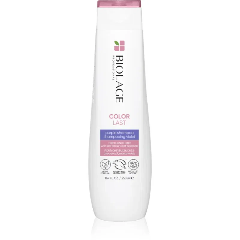 Biolage Essentials ColorLast șampon pentru păr în nuanțe reci de blond, decolorat sau șuvițat 250 ml