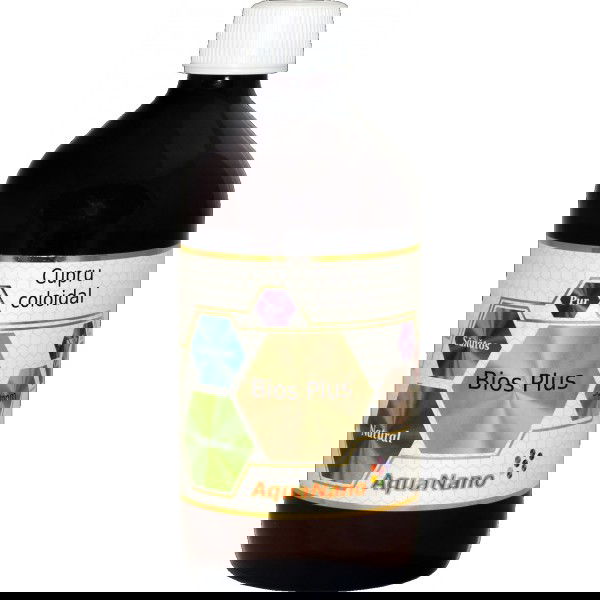 Cupru coloidal Bios Plus 30ppm, 480ml, Aghoras