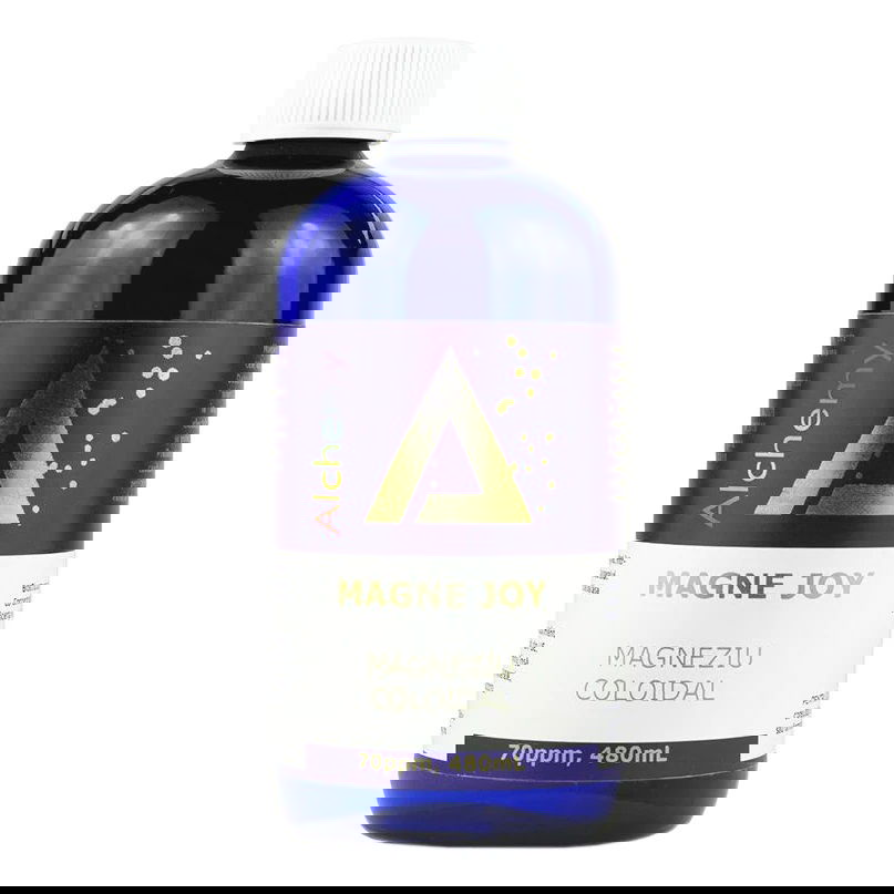 Magneziu coloidal Magne Joy 70 ppm, 480ml, Alchemy