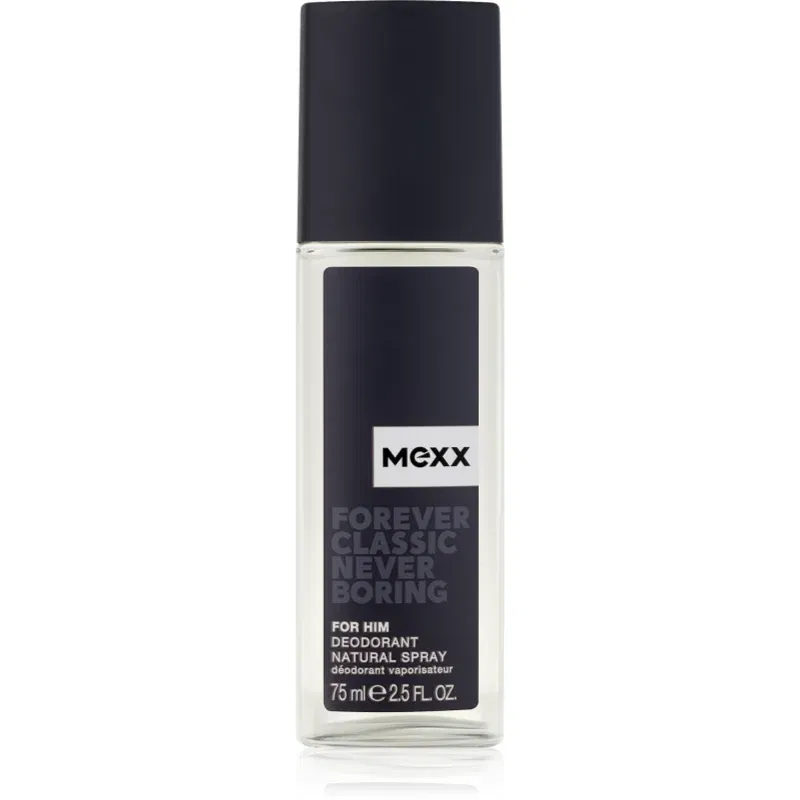 Mexx Forever Classic Never Boring for Him Deo cu atomizor pentru bărbați 75 ml
