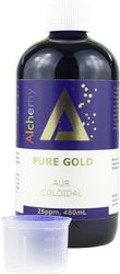 Aur coloidal PureGold 25 ppm, 480ml, Alchemy