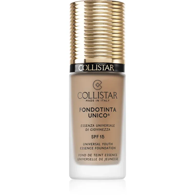 Collistar Unico Foundation machiaj pentru reintinerire SPF 15 culoare 4N Nude 30 ml